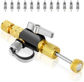 Upgrade Vacuum-Rated Valve Core Removal Tool, 2 Sizes 1/4" and 5/16" by DRAKO-MYXX