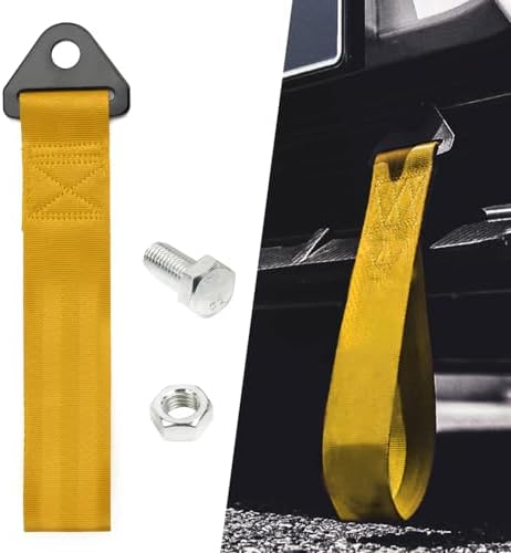 RASTP Racing Tow Strap for Front or Rear Bumper - Image 6