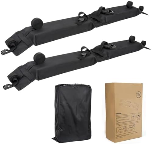 2 Pcs Soft Roof Rack Pads for Nissan Juke Nismo RS 2010-2014 2015 2016 2017 by KISHACZ