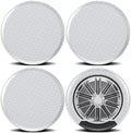 MOONET Oxford Fabric Tire Covers Sliver 4-Pack, by Moonet