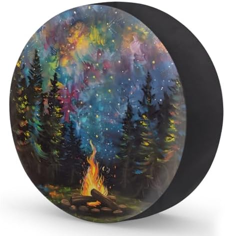 Galaxy Forest Spare Tire Cover Dust-Proof Wheel Protector - Image 2