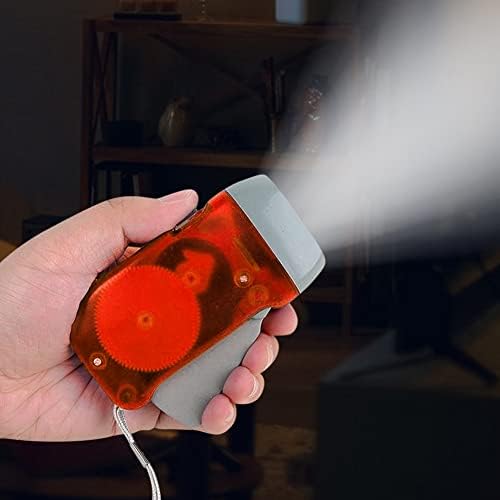 EUBUY Hand Crank Flashlights for Emergencies, LED Immediate Torch Light - Image 3