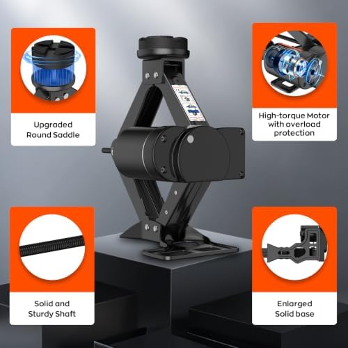 IMAYCC Electric Car Jack kit, 3 Ton Universal Tire Jack Repair Tools - Image 6