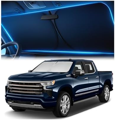 Magnelex Windshield Sun Shade for Chevrolet Silverado 2019-2026, Foldable Car by Magnelex