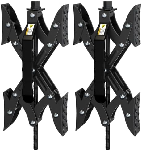 RV X Chocks Wheel Stabilizer for Travel Trailers, RV X-Shaped Wheel Chocks by RVDEAA