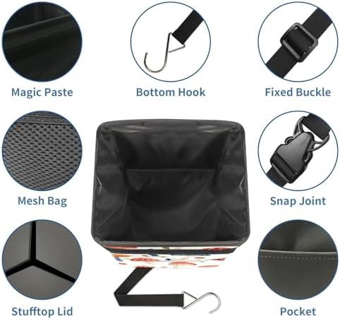 Car Trash Can – Multi-Purpose, Lightweight and Portable - Image 6
