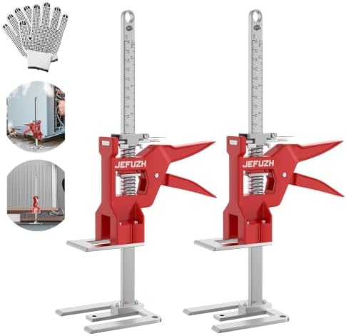 Labor Saving Arm Jack 2 Pack Height Adjustment Hand Jack 440LB Capacity by Unknown