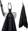 Magnetic Golf Towel with Clip, 23.6"x15.7" Large Size by MINGLITAI