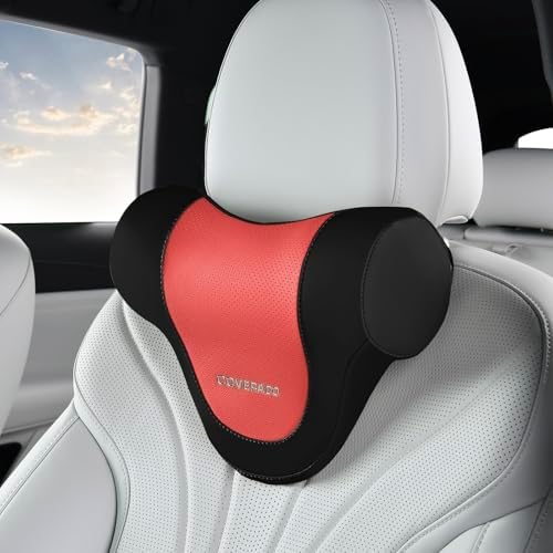 Coverado Car Headrest Pillow, Ergonomic Memory Foam Car Neck Pillow by COVERADOAUTO