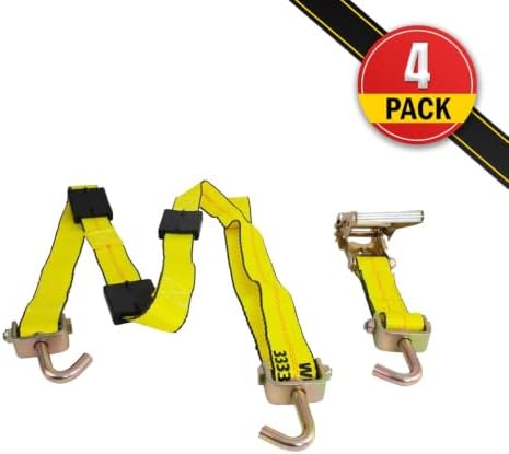 Mytee Products 4 Pack 2" x12' Over The Wheel Tire Straps - Image 4