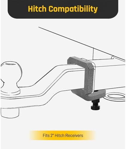 Anti Rattle Hitch Clamp, Hitch Tightener - Image 6