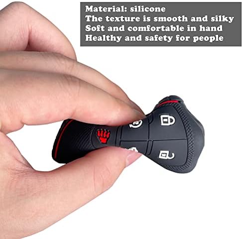 Key Fob Cover for 2026-2022 Chevy Silverado GMC Sierra 1500 2500HD 3500HD - Image 4