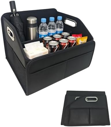 Car Trunk Organizers Small PU Leather，Car Basket by Unknown