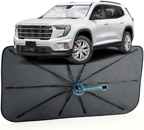 Car Windshield Sun Shade Umbrella by MakeLifeBetter