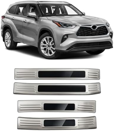 Door Sill Protector for Toyota Highlander 2020-2026 Door Sill Guard by Unknown