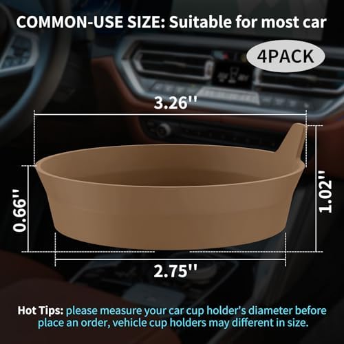 ME.FAN Car Cup Coasters Silicone Cars Coasters - Image 2
