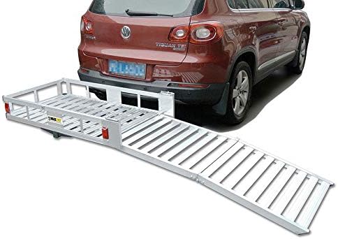 MaxxHaul 70275 Aluminum Hitch Mount Wheelchair/Mobility Carrier – 53.5" x - Image 5