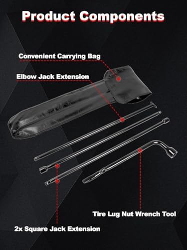 Spare Tire Tool Kit for Frontier/Titan/Pathfinder/Amanda/Xterra Rattle-Free - Image 6