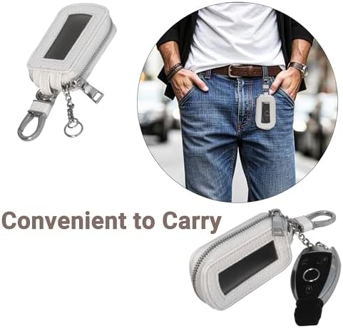 Yuoyar Premium Leather Key Fob Case - Image 2