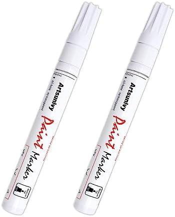 Artsunlvy White Paint Pens marking pens Permanent Markers by Artsunlvy