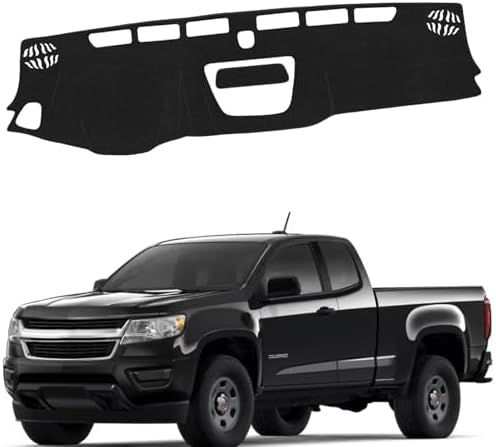 Dashboard Mat Cover for Chevy Chevrolet Colorado 2015-2021 2022 Left Hand by BOLTRY