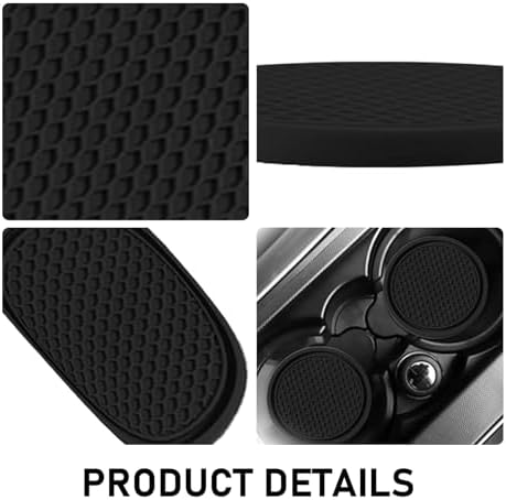 Car Cup Coaster, Universal Non-Slip Cup Holder Coasters - Image 4