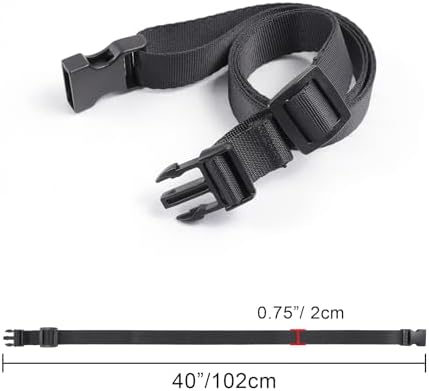 Vigorport Utility Straps Quick Release Nylon Backpack Accessory Bag Strap - Image 6