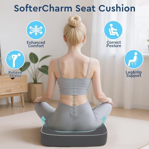 Seat Cushion, Memory Foam Office Chair Cushion - Image 6