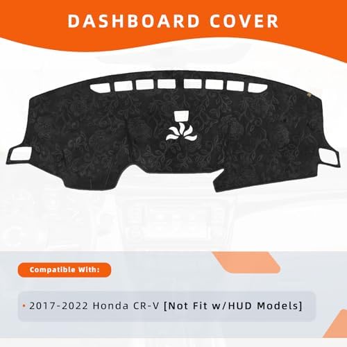 Dashboard Cover Dash Mat Fit for Ho-nda CR-V 2022-2017, Car Dash Board Mat - Image 2