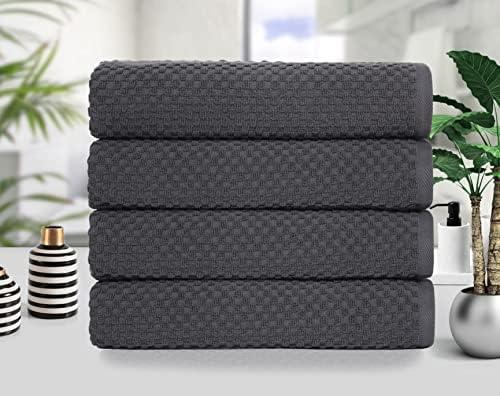 COTTON CRAFT Euro Spa Waffle Weave Bath Towels - Image 6