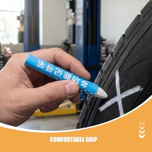 8pcs White Tire Marking Crayon Pen - Image 3