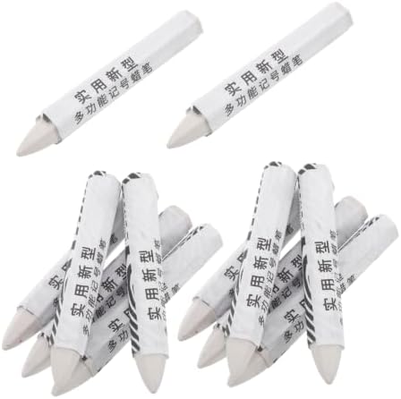 Abaodam 12pcs White Wax Tire Marker Pens by Abaodam