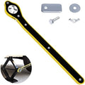 ecocstm Car Jack Ratchet Wrench, Labor-saving Tire Jack Handle by ecocstm