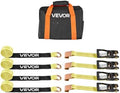 VEVOR Wheel Chock Tie-Down Kit, Tire-Style Motorcycle Tie-Down System, Car Kit by VEVOR