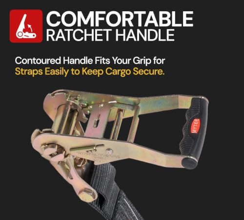 Mytee Products 8 Pack 2"x120" Car Tie Down Straps - Image 6