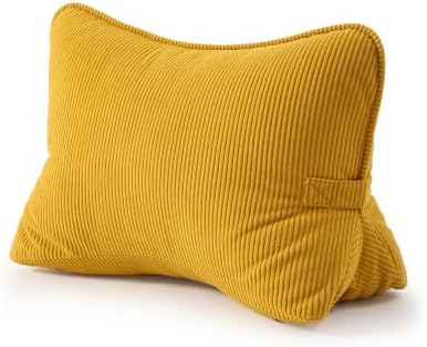Pat. Pend. Corduroy Reading Back Pillow by Ailuteie