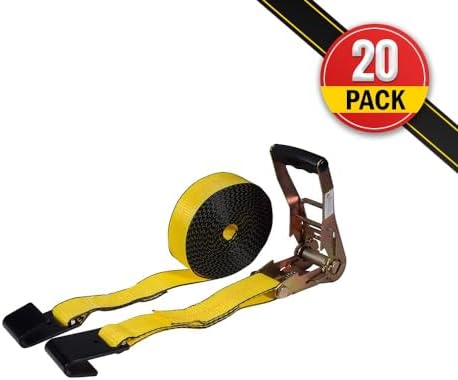 Mytee Products 20 Pack Ratchet Tie-Downs - Image 2