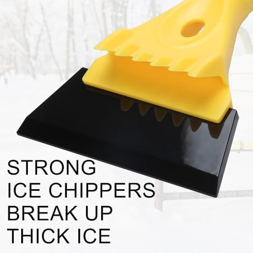 12.4" Ice Scraper for Car Windshield Snow Frost Ice Removal Tool Snow Scraper - Image 4