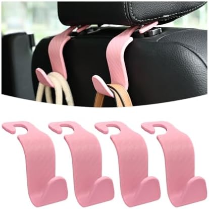 Osilly Car Seat Headrest Hook, 4 Pack Auto Seat Hanger Storage Organizer by Osilly