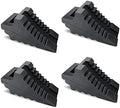 HOXWELL Solid Heavy Duty Rubber Wheel Chocks 4 Packs by HOXWELL
