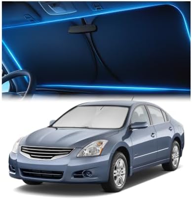 Magnelex Windshield Sun Shade for Nissan Altima 2007-2012, Foldable Car Window by Magnelex