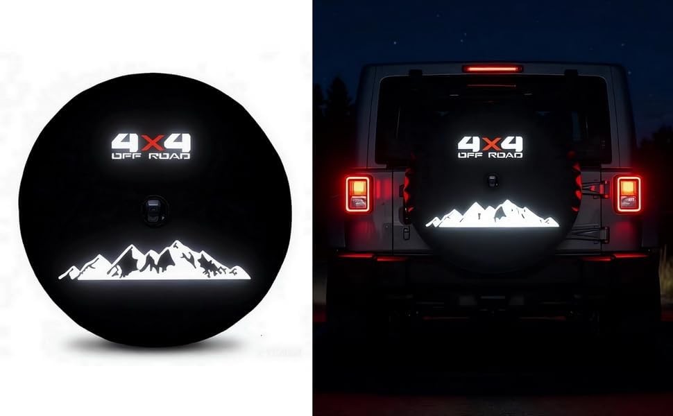 Faux Leather Spare Tire Cover - Image 5
