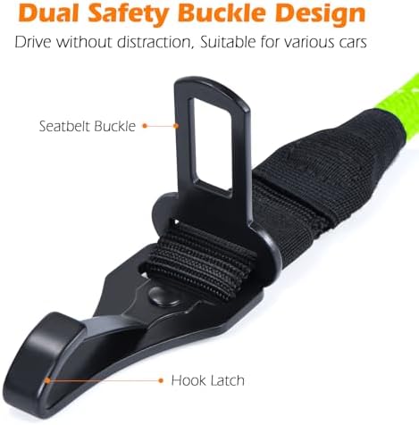 PetBonus Dog Seat Belt for Car, Durable Rope Dog Car Harness for Vehicle - Image 2