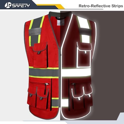 JKSafety Reflective Safety Vest - Image 3