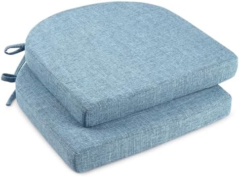 downluxe Indoor Chair Cushions for Dining Chairs, Soft and Comfortable Textured by Downluxe