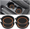 HZEL 4PCS 2.75 Inch PVC Car Cup Holder Coasters by Unknown