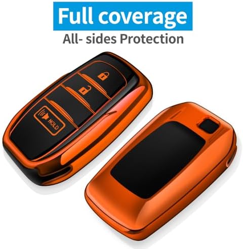 Tukellen for Toyota Key Fob Cover TPU Soft Protective Case for 2022-2026 Toyota - Image 3