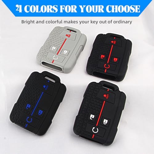 QBUC 2PCS for Chevrolet Key Fob Cover - Image 6