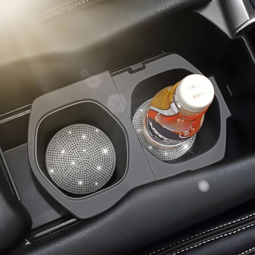 Osilly 4PCS 2.75 Inch Rhinestone Cup Holder Coasters - Image 6