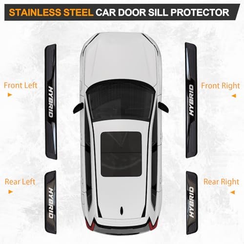 Door Sill Protector for Car Hybrid Trim - Image 4